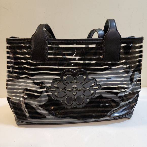 Nanette Lepore Black transparent Rubber tote - Picture 7 of 12